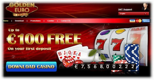 Golden Euro казино онлайн с использованием Realtime Gaming программной